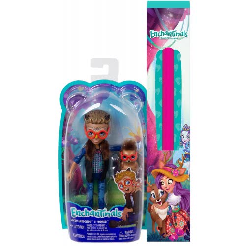 Mattel Λαμπάδα Enchantimals Χίξμπι Σκατζόχοιρος Κούκλα Και Ζωάκι Φιλαράκι FNH22 / FJJ22 