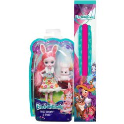 Mattel Easter Candle Enchantimals Doll And Animal Bree Bunny And Twist DVH87 / DVH88 
