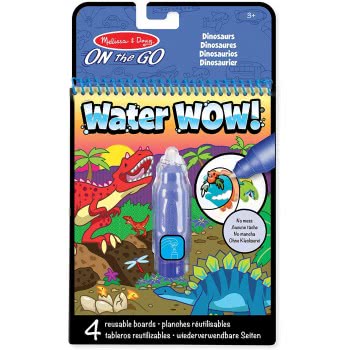 Melissa and Doug Water Wow Dinosaurs On The Go Βιβλίο Ζωγραφικής Με Νερό - Δεινόσαυροι 19315 000772193153