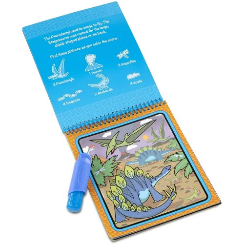 Melissa and Doug On The Go Water Wow! Travel Activity – Dinosaurs 19315 000772193153