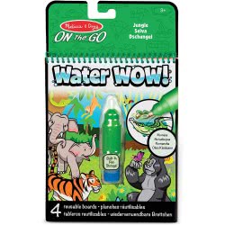 Melissa and Doug Water Wow! Jungle Water Reveal Pad - On The Go Travel Activity 40176 000772401760