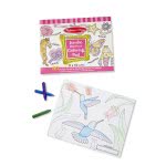 Melissa and Doug Jumbo 50 Colouring Pad – Pink 14225 000772142250