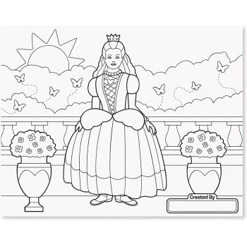 Melissa and Doug Jumbo 50 Colouring Pad – Pink 14225 000772142250