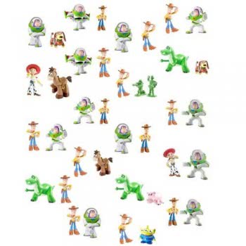 Mattel Mini Φιγούρες Toy Story 3 - Σετ Των 2 R7116 027084843460