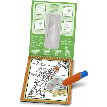 Melissa and Doug Melissa & Doug Water Reveal Pad - Safari 19441 000772194419