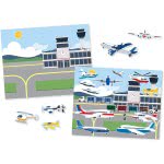 Melissa and Doug Reusable Sticker Pad - Vehicles 14199 000772141994