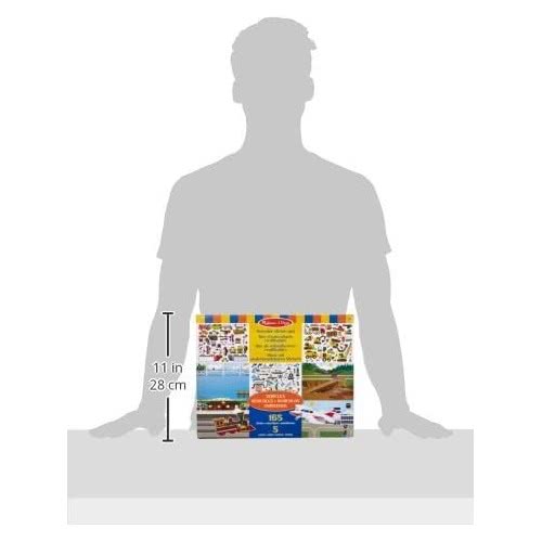 Melissa and Doug Reusable Sticker Pad - Vehicles Οχήματα 14199 000772141994