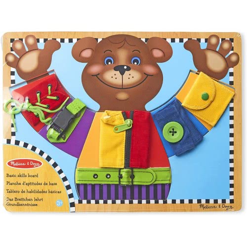 Melissa and Doug Basic Skills Puzzle Board 13784 000772137843