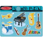 Melissa and Doug Musical Instruments Sound Puzzle - 8 Pieces 10732 000772107327