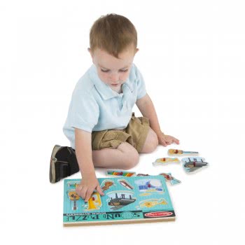 Melissa and Doug Musical Instruments Sound Puzzle - 8 Pieces 10732 000772107327