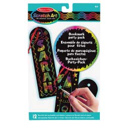 Melissa and Doug Scratch Art Activity Kit: Bookmark Party Pack Σελιδοδείκτες 15906 000772159067