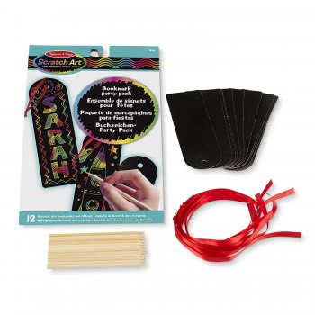 Melissa and Doug Scratch Art Activity Kit: Bookmark Party Pack Σελιδοδείκτες 15906 000772159067