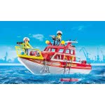 Playmobil Λαμπάδα City Action Πυροσβεστικό Σκάφος Διάσωσης 10805 4008789108050