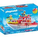 Playmobil Easter Candle City Action Floating Fire Rescue Boat With Underwater Motor 10805 4008789108050