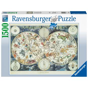Ravensburger 1500 Pcs Puzzle Zodiac Map 16003 4005556160037