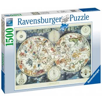 Ravensburger 1500 Pcs Puzzle Zodiac Map 16003 4005556160037