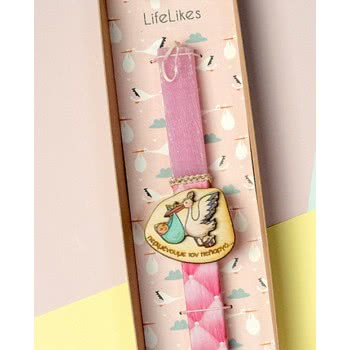 LifeLikes Easter Candle Pelargos 04.29.00.602.1885 5212018724334