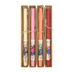 Λαμπάδες Decor Easter Candle Woman - 4 Designs 20137 5207213201377
