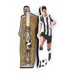 Λαμπάδες Decor Easter Candle Team With Keyring (Black, Green, Red, Yellow) 20122 5207213201223