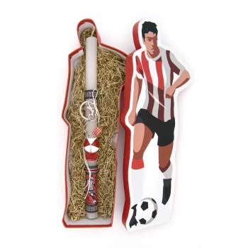 Λαμπάδες Decor Easter Candle Team With Keyring (Black, Green, Red, Yellow) 20122 5207213201223