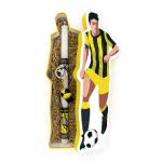 Λαμπάδες Decor Easter Candle Team With Keyring (Black, Green, Red, Yellow) 20122 5207213201223