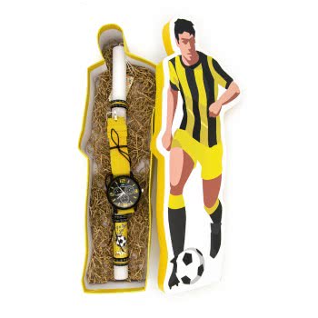 Λαμπάδες Decor Easter Candle Team With Watch (Black, Green, Yellow, Red) 19120 5207213191203