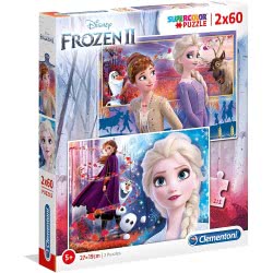 Clementoni Παιδικό Παζλ Color Frozen X60 Τμχ 1200-21609 8005125216093