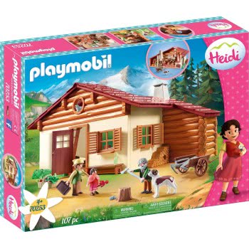 Playmobil Χάιντι Με Τον Παππού Στην Καλύβα 70253 4008789702531