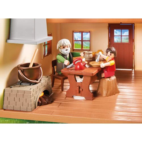 Playmobil Χάιντι Με Τον Παππού Στην Καλύβα 70253 4008789702531