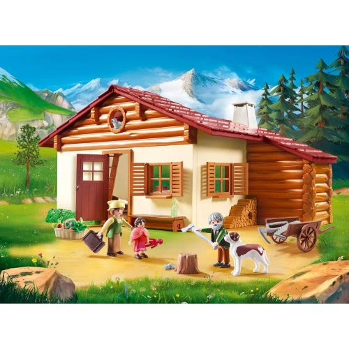 Playmobil Χάιντι Με Τον Παππού Στην Καλύβα 70253 4008789702531