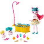 Mattel Enchantimals Bathtime Splash With PETYA Pig Doll And STREUSEL GJX35 / GJX36 887961819816