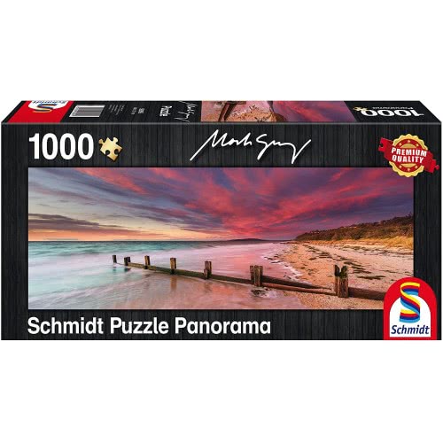 Schmidt Παζλ 1000 Panorama Mark Gray Mccrae Beach Παραλία Βικτώρια Αυστραλία 59395 4001504593957