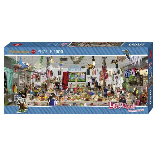 HEYE Παζλ 1000 Panorama Πρωτοχρονιά New Year’S Eve 29823 4001689298234