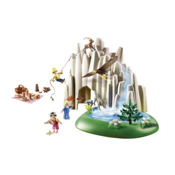 Playmobil Heidi Η Χάιντι, Ο Πέτερ Και Η Κλάρα Στην Κρυστάλλινη Λίμνη 70254 4008789702548
