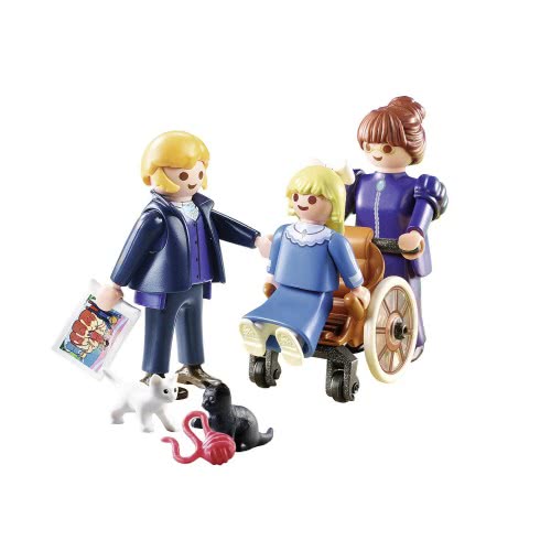 Playmobil Heidi Clara, Father And Miss Rottenmeier 70258 4008789702586