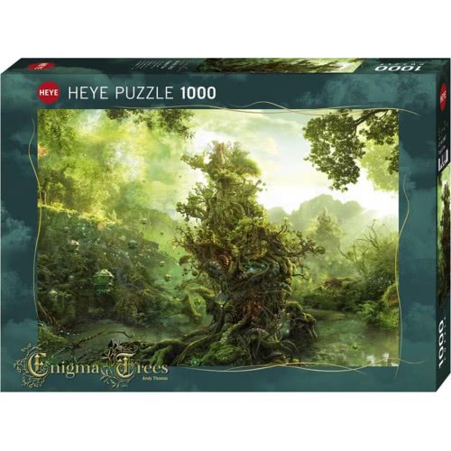 HEYE Puzzle 1000 Teile – Phosphorus Vertical, Andy Thomas Enigma Trees, 32,6 X 94,5 Cm, Für Erwachsene