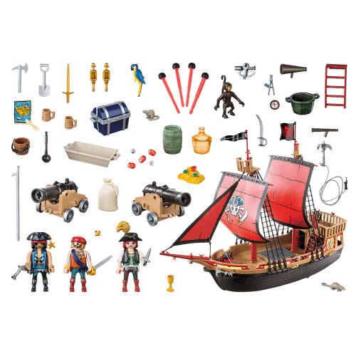 Playmobil Πειρατική Ναυαρχίδα 70411 4008789704115