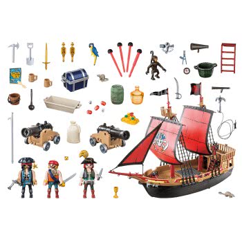 Playmobil Πειρατική Ναυαρχίδα 70411 4008789704115