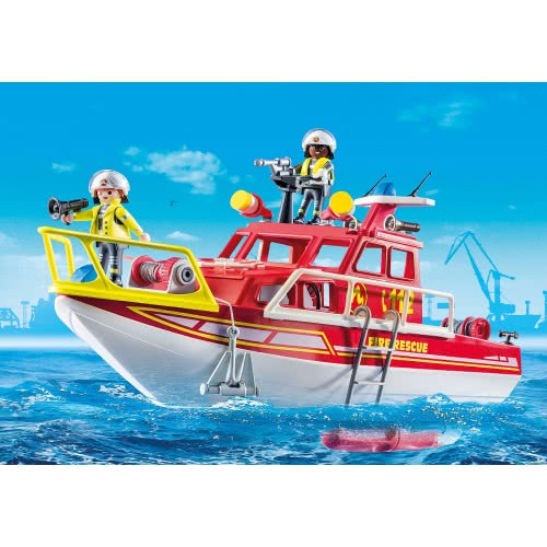 Playmobil Fire Rescue Boat 70147 4008789701473