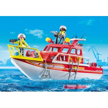 Playmobil Fire Rescue Boat 70147 4008789701473