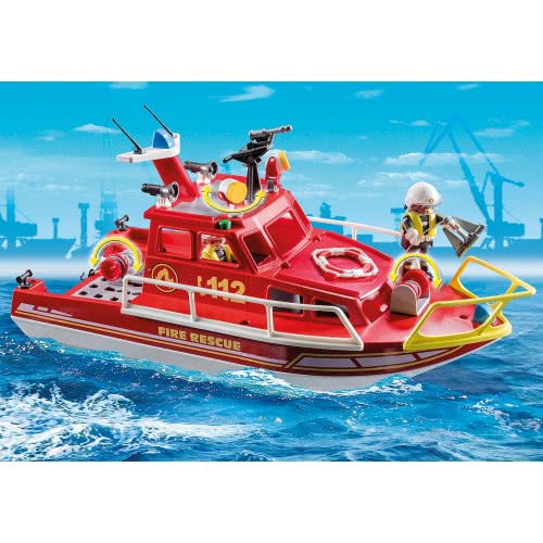 Playmobil Fire Rescue Boat 70147 4008789701473