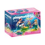 Playmobil Family With Shell Stroller 70100 4008789701008