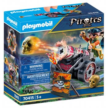 Playmobil Pirate With Cannon 70415 4008789704153