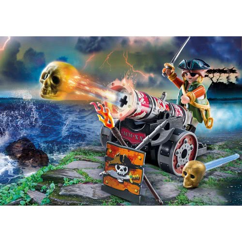 Playmobil Πειρατής Με Κανόνι 70415 4008789704153