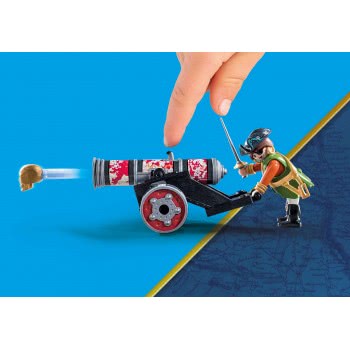 Playmobil Πειρατής Με Κανόνι 70415 4008789704153