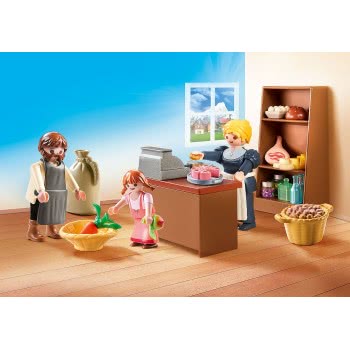Playmobil Το Μπακάλικο Της Οικογένειας Κέλλερ 70257 4008789702579