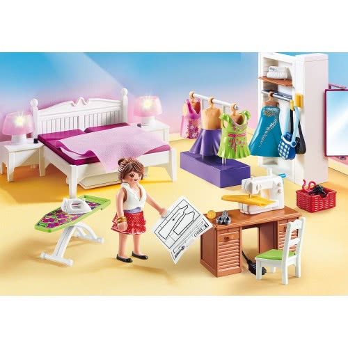 Playmobil Bedroom With Sewing Corner 70208 4008789702081