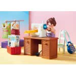 Playmobil Υπνοδωμάτιο Με Ατελιέ Ραπτικής 70208 4008789702081