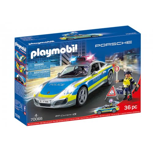 Playmobil Porsche 911 Carrera 4S Police 70066 4008789700667