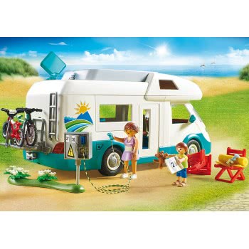 Playmobil Αυτοκινούμενο Οικογενειακό Τροχόσπιτο 70088 4008789700889